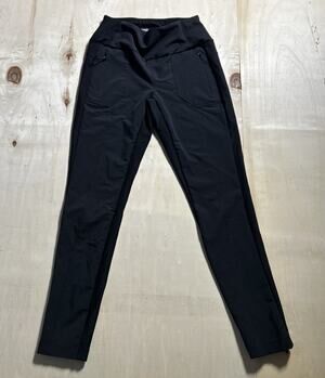 Avalanche Outdoor Supply Co Womens Black High Rise Active Hiking Pants Small